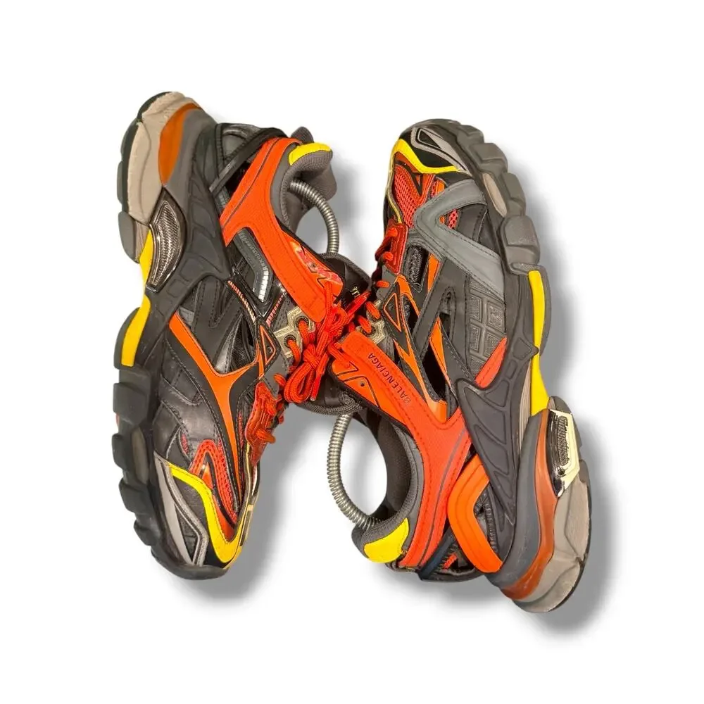 Balenciaga Track 2 ‘Orange Black’ Sneaker | Size 41EU(8US)
